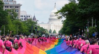 Tausende feiern bei Pride-Parade in Washington