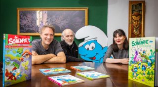 Comics vom Feinsten: Ohne Bielefeld gibt`s keine Schlümpfe im Land