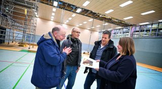 „Nie für möglich gehalten“: Bielefelder Sporthalle hat ungewöhnlichen Schaden
