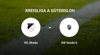 SW Sende II bietet VfL Rheda Paroli