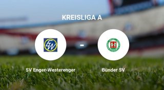 Das Team des SV Enger-Westerenger gegen den Bünder SV trennen sich unentschieden