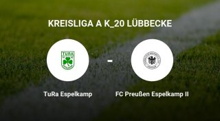 Remis im Duell zwischen der TuRa Espelkamp und dem FC Preußen Espelkamp II