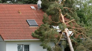 Nach einem Sturm das Haus untersuchen: Darauf kommt es an