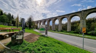 Bahn-Orchester plant Bühne unterm Viadukt in Altenbeken