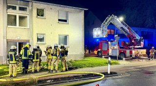 Brand in Mehrfamilienhaus in einem Bürener Ortsteil