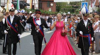 Besonderes Schützenfest in Bad Wünnenberg: König vor romantischer Mission
