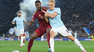 Krawalle vor Anpfiff: Remis im Rom-Derby