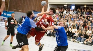 TSG-Handballer korrigieren den Kurs beim Derby in Spenge zu spät