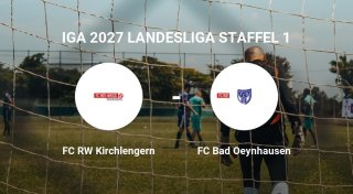 FC Bad Oeynhausen kassiert gegen FC RW Kirchlengern