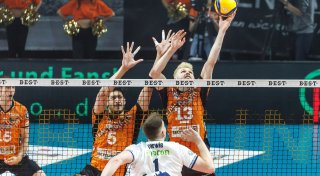 Final-Auftakt: Berlin Volleys überrollen Lüneburg