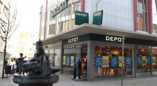 Depot-Filiale schließt in Herforder Premium-Lage