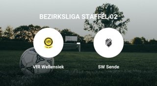 Das Spiel zwischen dem VfR Wellensiek und dem SW Sende endet unentschieden