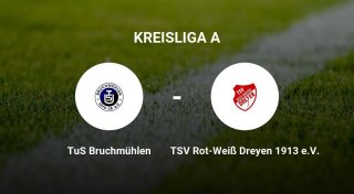 TSV Rot-Weiß Dreyen 1913 e.V. erleidet chancenlose Niederlage gegen TuS Bruchmühlen