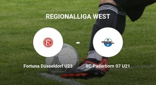 SC Paderborn 07 U21 ergibt sich der Fortuna Düsseldorf U23