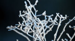 Kälte und Glättegefahr am Dienstag