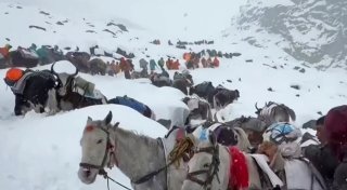 Schneesturm in China: Weitere Wanderer gerettet