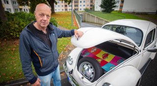 Seit 42 Jahren - dieser Bielefelder Käfer läuft und läuft und läuft...