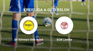 Der SV Schwarz-Gelb Bokel gegen das Team des SCW Liemke