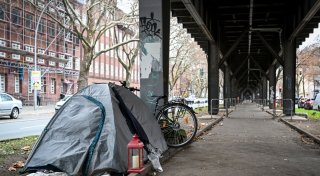 Hochrechnung: Über eine Million Menschen sind wohnungslos
