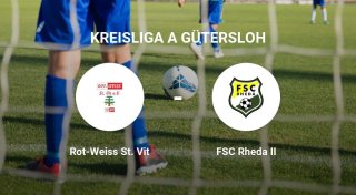 FSC Rheda II im Match gegen Rot-Weiss St. Vit um Längen besser