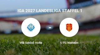 1. FC Nieheim sichert sich knappen Sieg gegen den VfB Schloß Holte