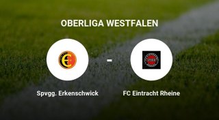 FC Eintracht Rheine bietet Spvgg. Erkenschwick Paroli