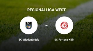 SC Fortuna Köln bietet SC Wiedenbrück Paroli