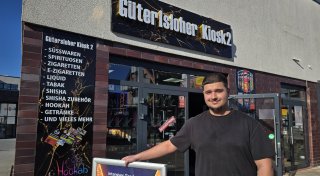 18-Jähriger im Kreis Gütersloh eröffnet neuen Kiosk und erfüllt sich Lebenstraum