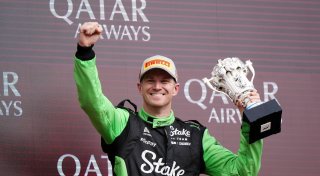 Lego-Pokal und Schampus: Hülkenberg-Party freut auch Audi