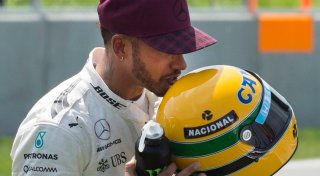 Hamilton fährt legendären Senna-McLaren in São Paulo