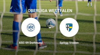 Remis im Duell zwischen dem ASC 09 Dortmund und der SpVgg Vreden