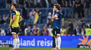Arminia-Kapitän Mael Corboz spricht Klartext: „Das war vorne und hinten nicht genug“