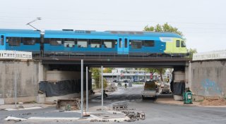 Straßensperrung an der neuen Bahnbrücke in Bad Oeynhausen wird verlängert