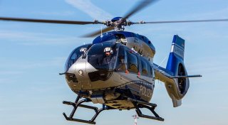 Hilfeschreie in der Nacht aus Waldstück in Herford: Polizeihubschrauber im Einsatz