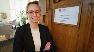 Bielefelds neue Oberbürgermeisterin ist ab sofort im Amt