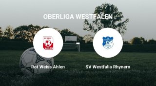 SV Westfalia Rhynern im Spiel gegen Rot Weiss Ahlen I um Längen besser