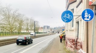 Bikelanes in Bielefeld: Nutzen Radfahrer die alten Radwege, drohen Geldstrafen