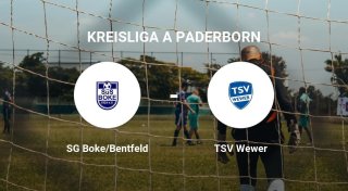 SG Boke/Bentfeld bietet TSV Wewer Paroli