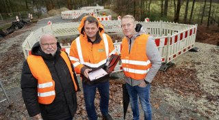Clevere Lösung zur Sanierung der abgerutschten Bodelschwinghstraße in Bielefeld