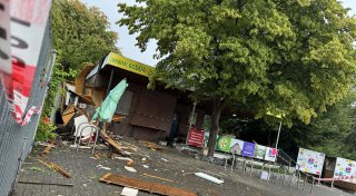 Kripo-Ermittler finden Ursache für Gas-Explosion auf Bielefelder Sportplatz