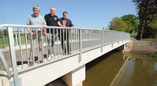 Von der schlechtesten zur besten Brücke Rahdens