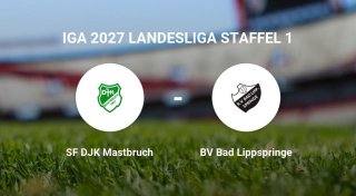 SF DJK Mastbruch behauptet sich mit knappem Sieg gegen die BV Bad Lippspringe