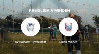 Union Minden sichert sich knappen Sieg gegen den SV Bölhorst-Häverstädt
