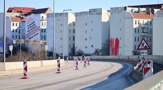Jahrelange Vollsperrung einer Stadtautobahnbrücke in Berlin