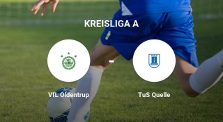 TuS Quelle verbucht knappen Sieg gegen VfL Oldentrup