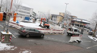 Paderborner City: Ende der Baustelle am Gierstor in Sicht