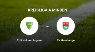 Knappe Niederlage für SV Hausberge gegen TuS Volmerdingsen