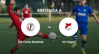 SV Häger unterliegt gegen VfB Fichte Bielefeld