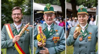 Paderborner Schützenfest 2025: Ein plötzlich kopfloser Vogel und zwei Heide-Prinzen