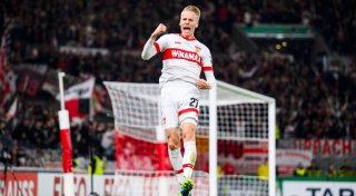 Führich schießt VfB ins Achtelfinale: 2:1 gegen Lautern